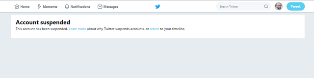 aelf Twitter suspended